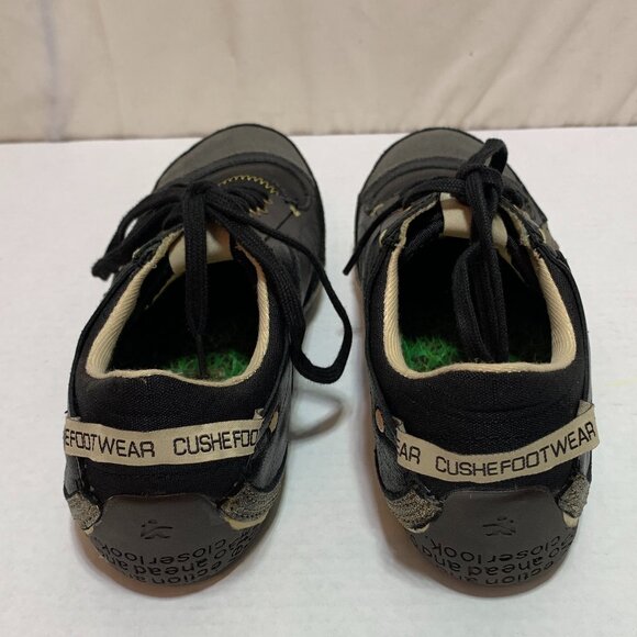 Cushe Boutique Footwear Women's Size US 9 Black/Gold Lace Up Sneaker - Picture 3 of 10